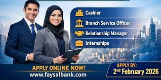 Faysal Bank Jobs 2026 – Latest Career Opportunities