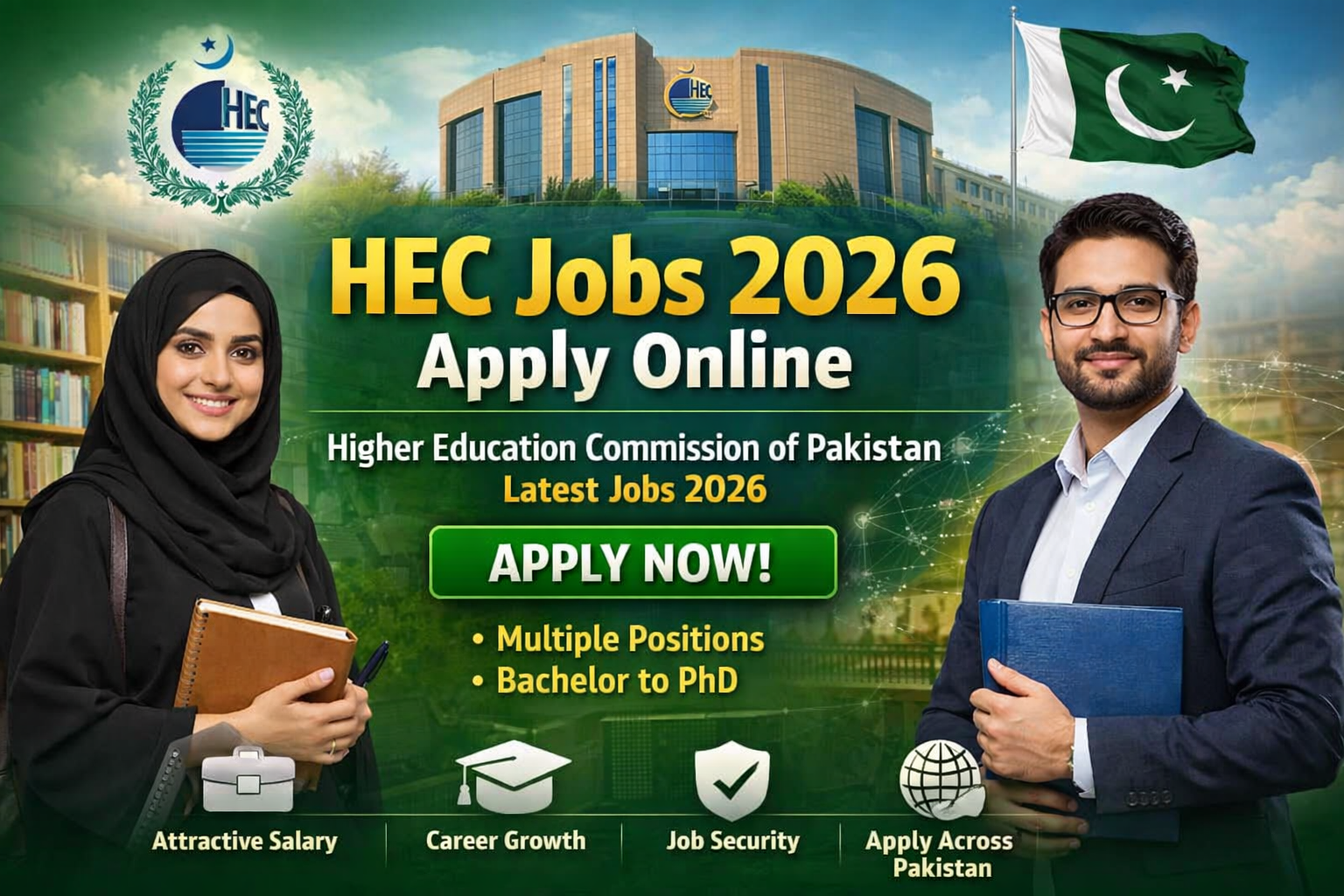 HEC Jobs 2026 Apply Online Higher Education Commission of Pakistan Latest Opportunity
