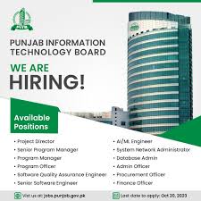 Punjab Information Technology Board Jobs Latest Opportunity 2026
