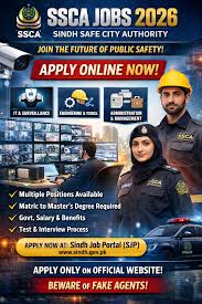 Sindh Safe Cities Authority Jobs 2026 Latest opportunity