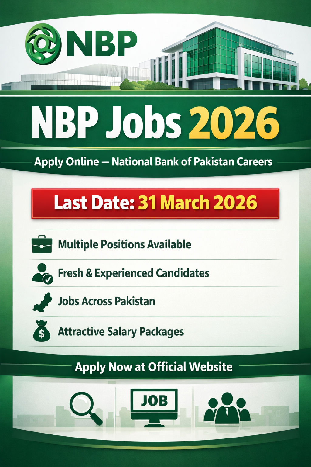 NBP Jobs 2026 Latest opportunity