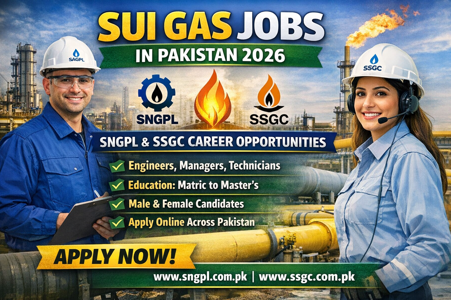 Sui Gas Jobs in Pakistan 2026 Latest opportunity
